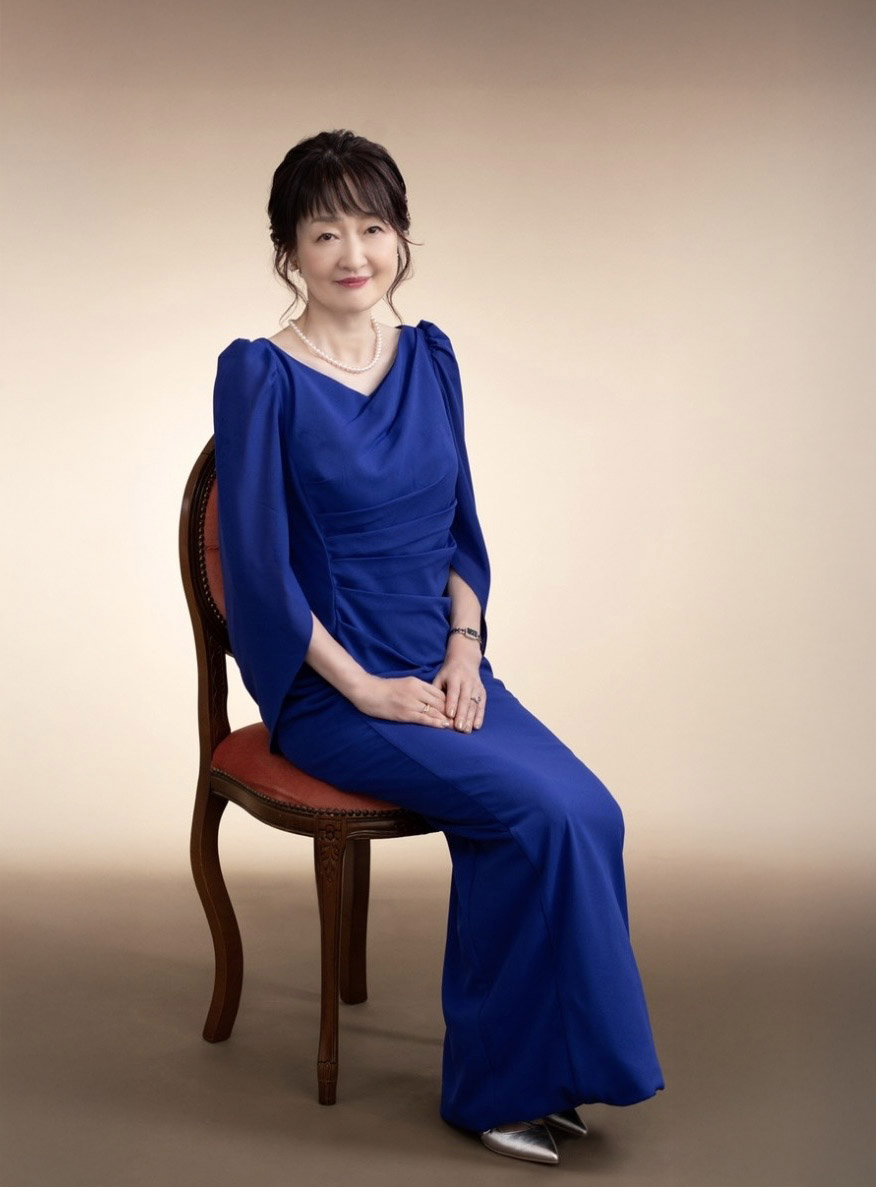 実際の結婚式 母親 フォーマルドレスL111ロイヤルブルー